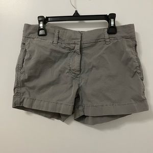 Jcrew Grey Chino shorts - size 0